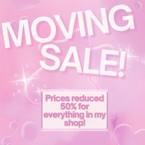 EVERYTHING IS 50% OFF